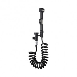 Submarine toilet companion spray gun set Black